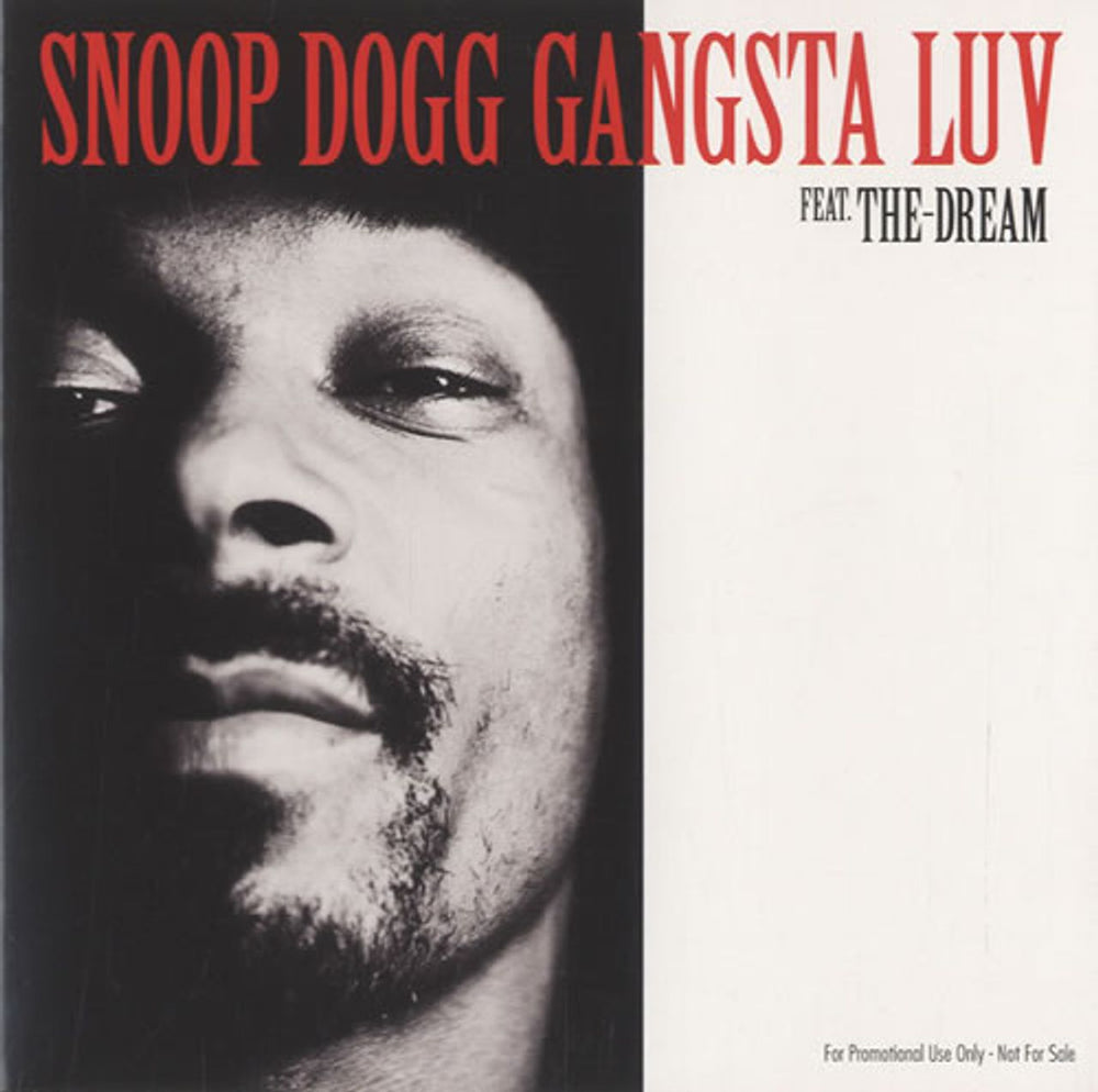 Snoop Doggy Dogg Gangsta Luv UK Promo CD single (CD5 / 5") 50999456277