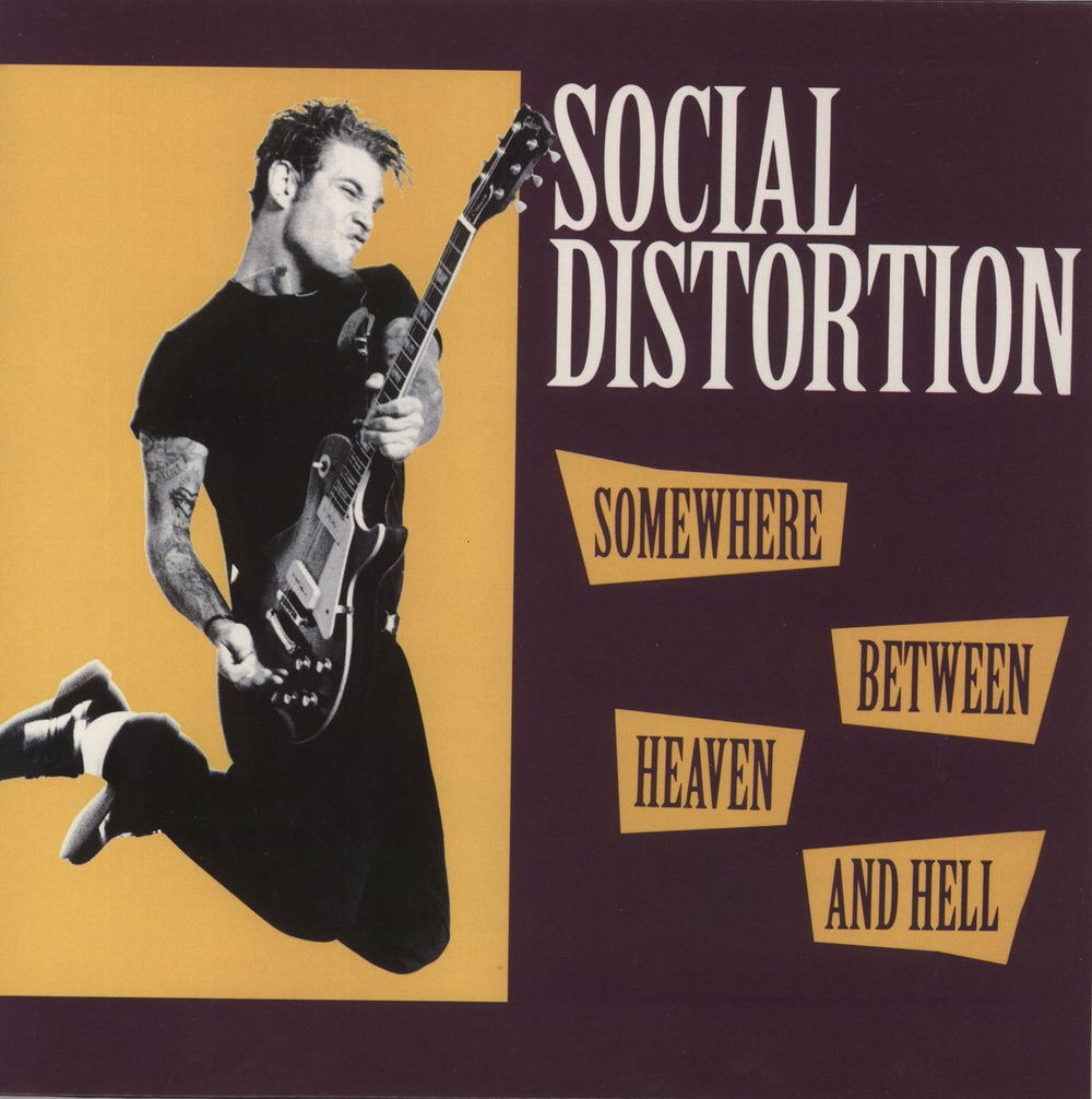 Social Distortion Somewhere Between Heaven And Hell - 180gm UK vinyl LP album (LP record) MOVLP254