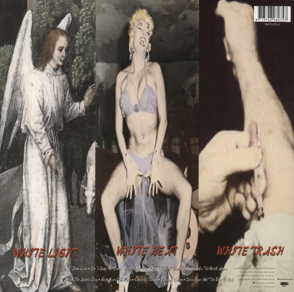 Social Distortion White Light White Heat White Trash UK Promo vinyl LP album (LP record)