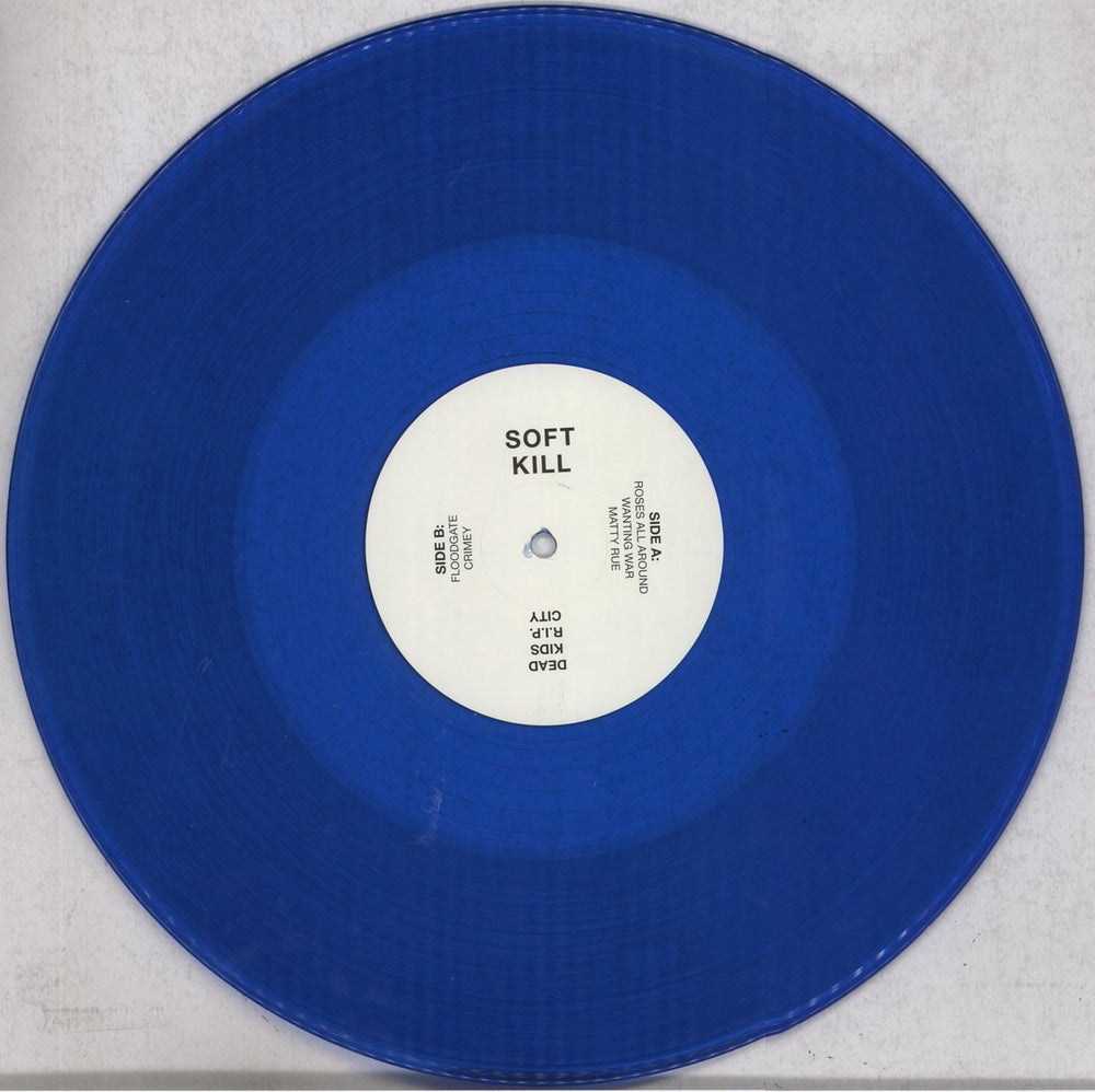 Soft Kill Dead Kids R.I.P. City - Blue Vinyl US 2-LP vinyl record set (Double LP Album) 6OG2LDE836856