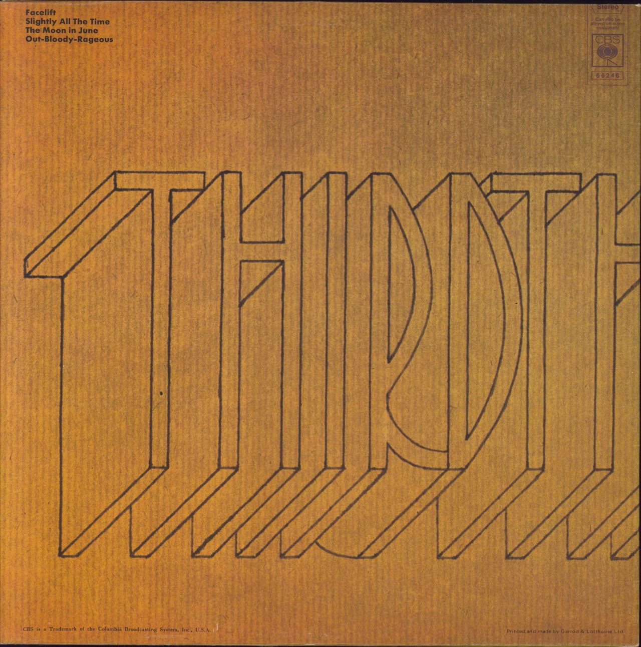 Soft Machine Third - 2nd UK 2-LP vinyl record set (Double LP Album)