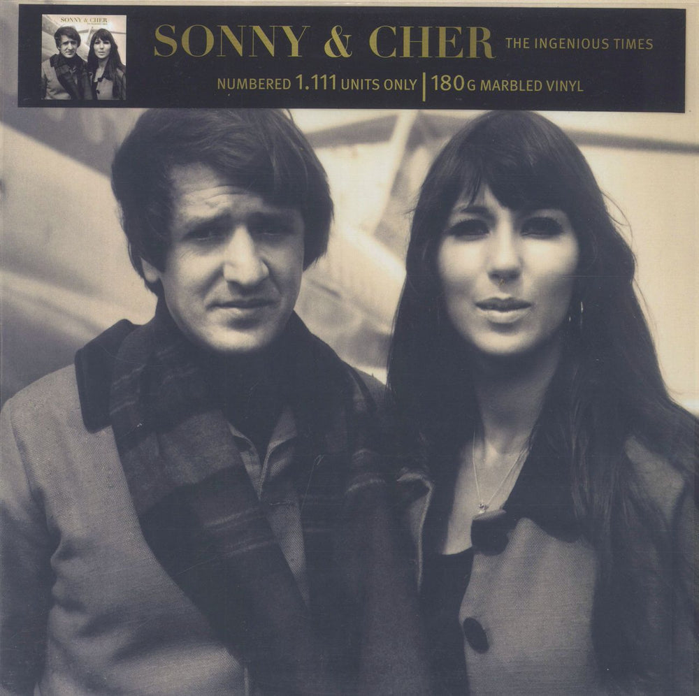 Sonny & Cher The Ingenious Times - 180gm Gold Marbled Vinyl UK vinyl LP album (LP record) 3559