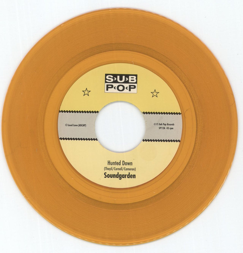 Soundgarden Hunted Down - Record Store Day US 7" vinyl single (7 inch record / 45) SOU07HU511875