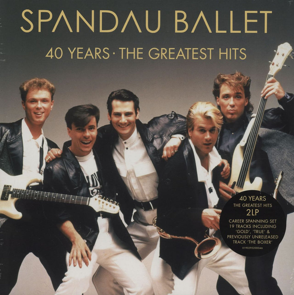 Spandau Ballet 40 Years - The Greatest Hits - Red Vinyl - Sealed UK 2-LP vinyl record set (Double LP Album) 0190295200046