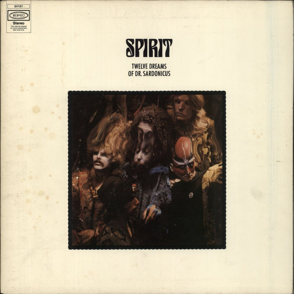 Spirit The Twelve Dreams - 2nd - EX UK vinyl LP album (LP record) 64191