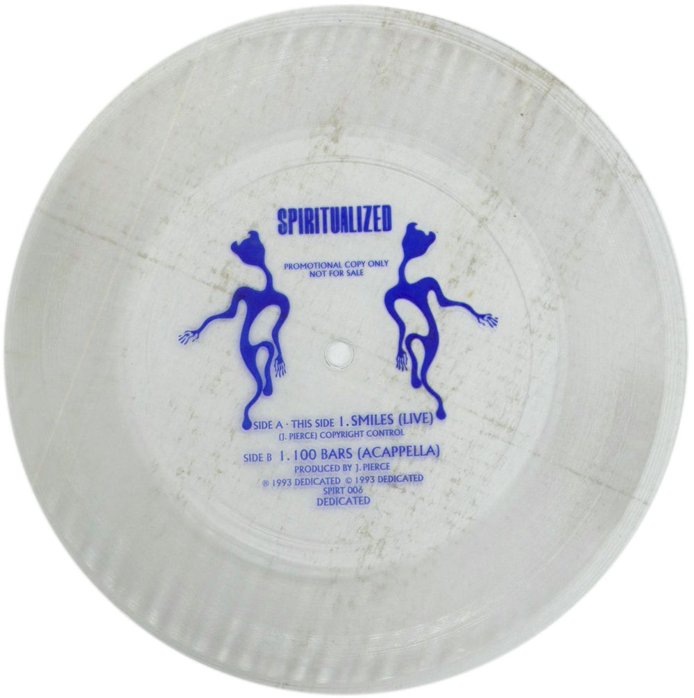 Spiritualized Smiles UK Promo 7" vinyl single (7 inch record / 45) SPIRT006