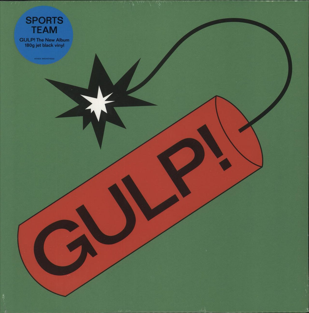 Sports Team Gulp! - 180 Gram Black Vinyl - Sealed UK vinyl LP album (LP record) 0602445548330