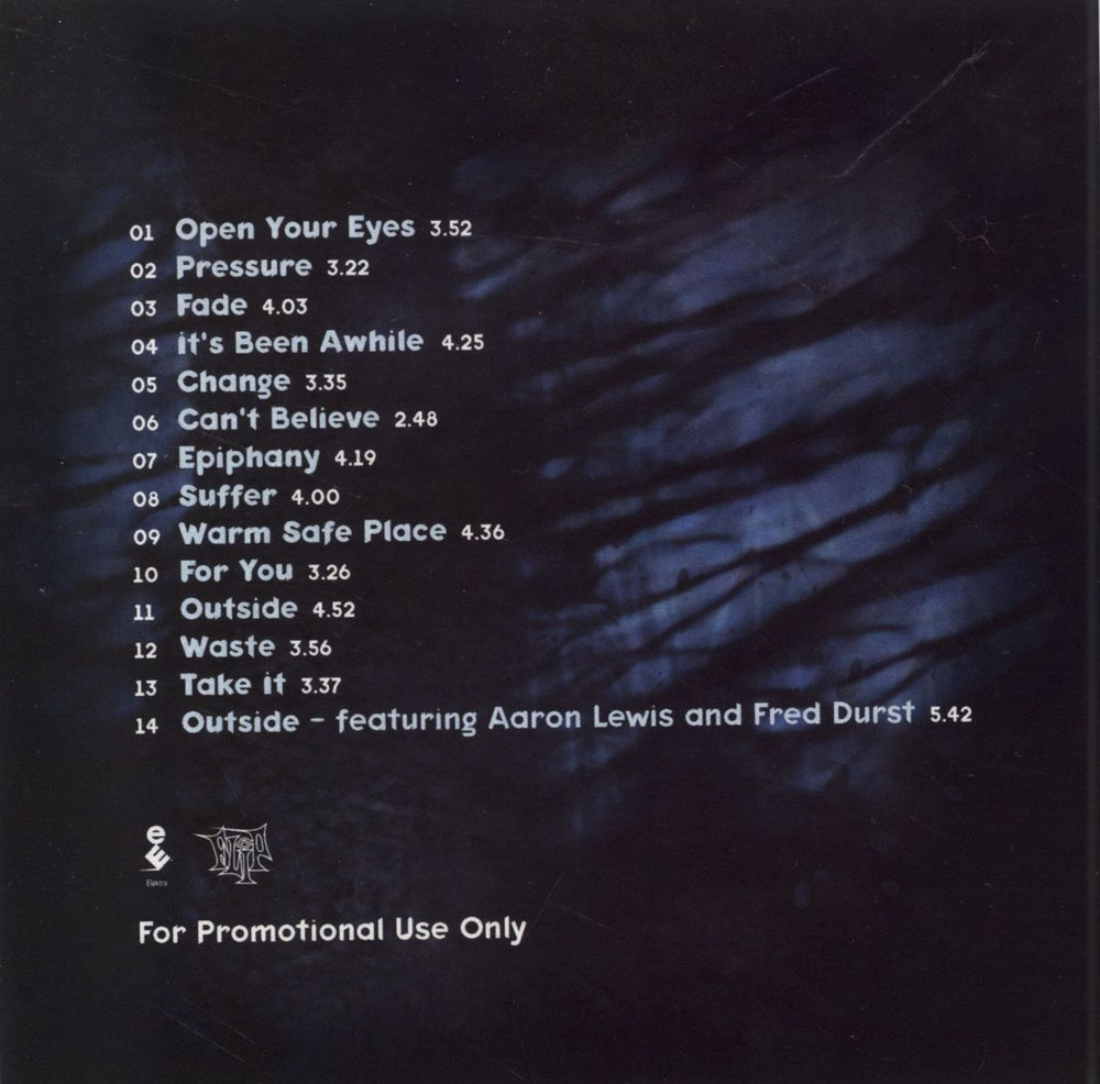 Staind Break The Cycle UK Promo CD-R acetate ST-CRBR196855