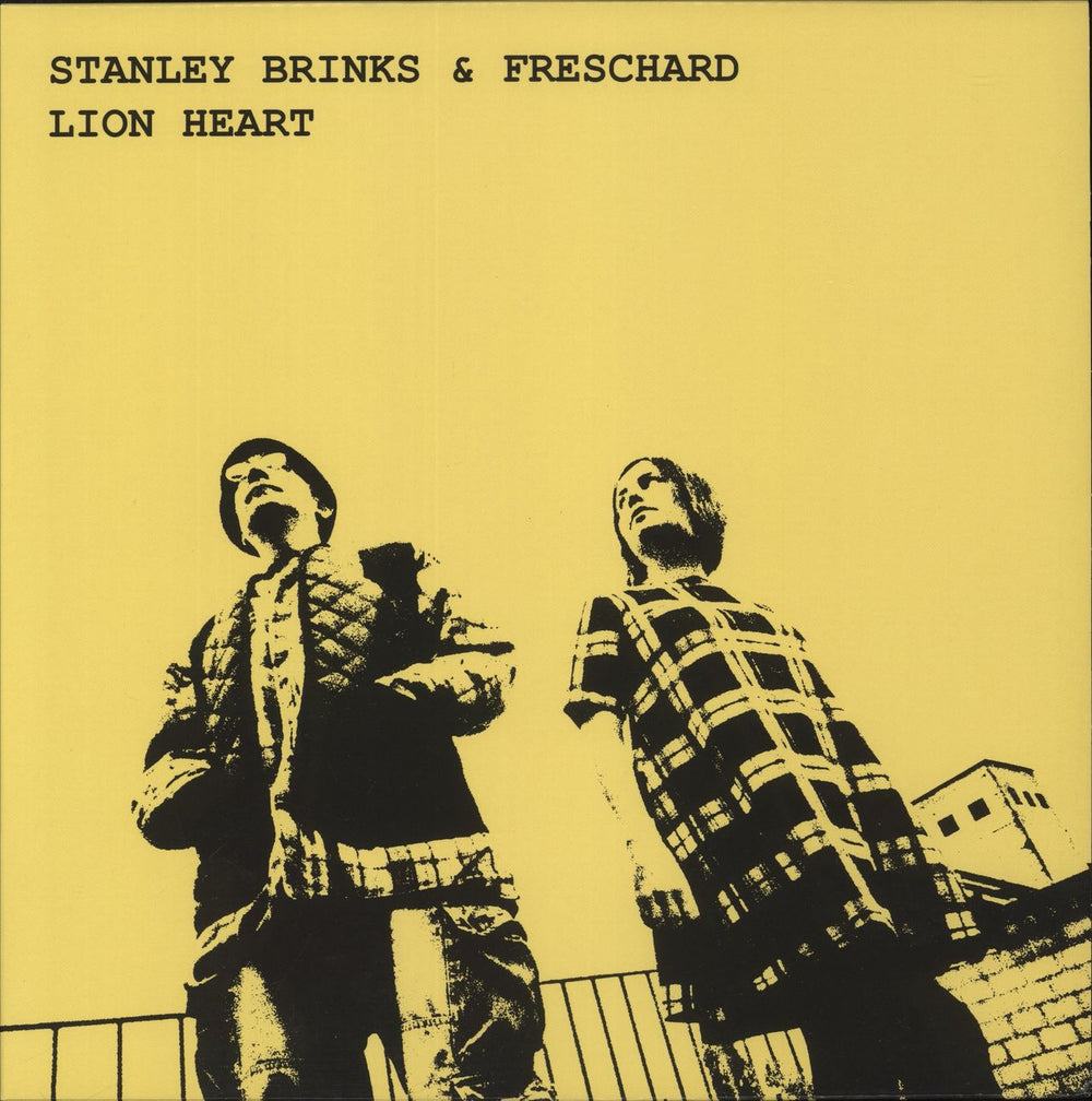 Stanley Brinks Lion Heart - Yellow Vinyl German vinyl LP album (LP record) FIKA091LP