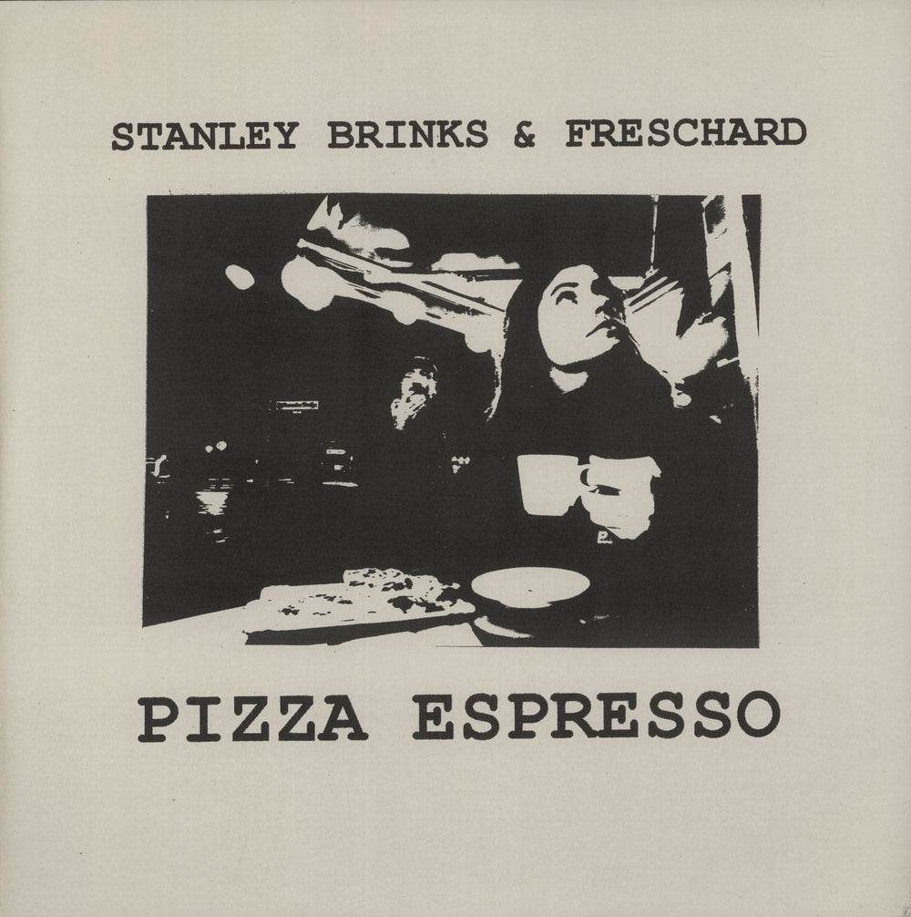 Stanley Brinks Pizza Espresso - Grey Vinyl UK vinyl LP album (LP record) FIKA041