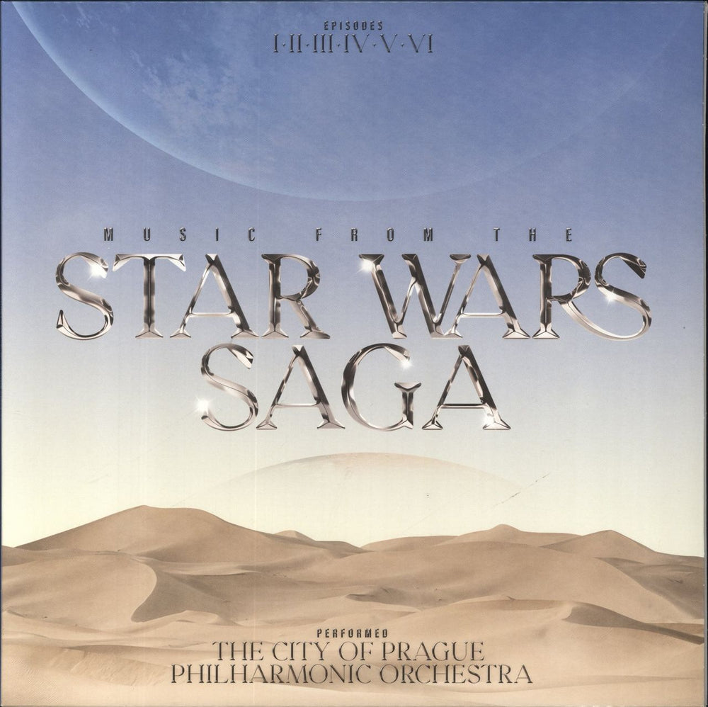 Star Wars Music From The Star Wars Saga - Clear Vinyl German vinyl LP album (LP record) 3760300319536