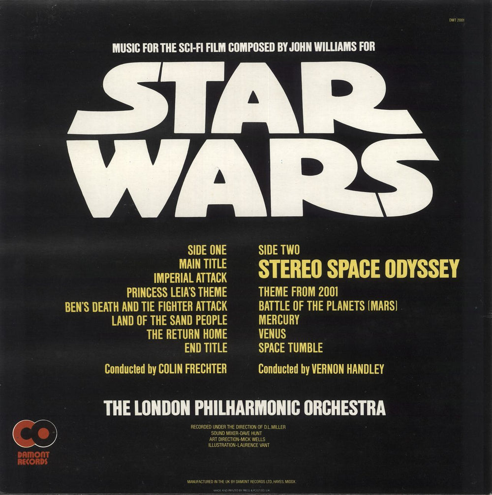 Star Wars Star Wars - Stereo Space Odyssey UK vinyl LP album (LP record)