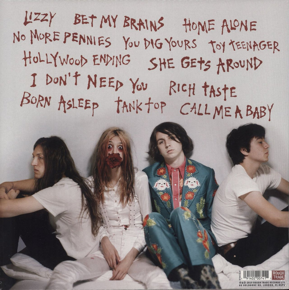 Starcrawler Devour You - Blood Red Marbled Vinyl - Sealed UK vinyl LP album (LP record) 191402007411