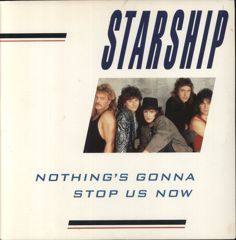 Starship Nothing's Gonna Stop Us Now UK 12" vinyl single (12 inch record / Maxi-single) FT49758