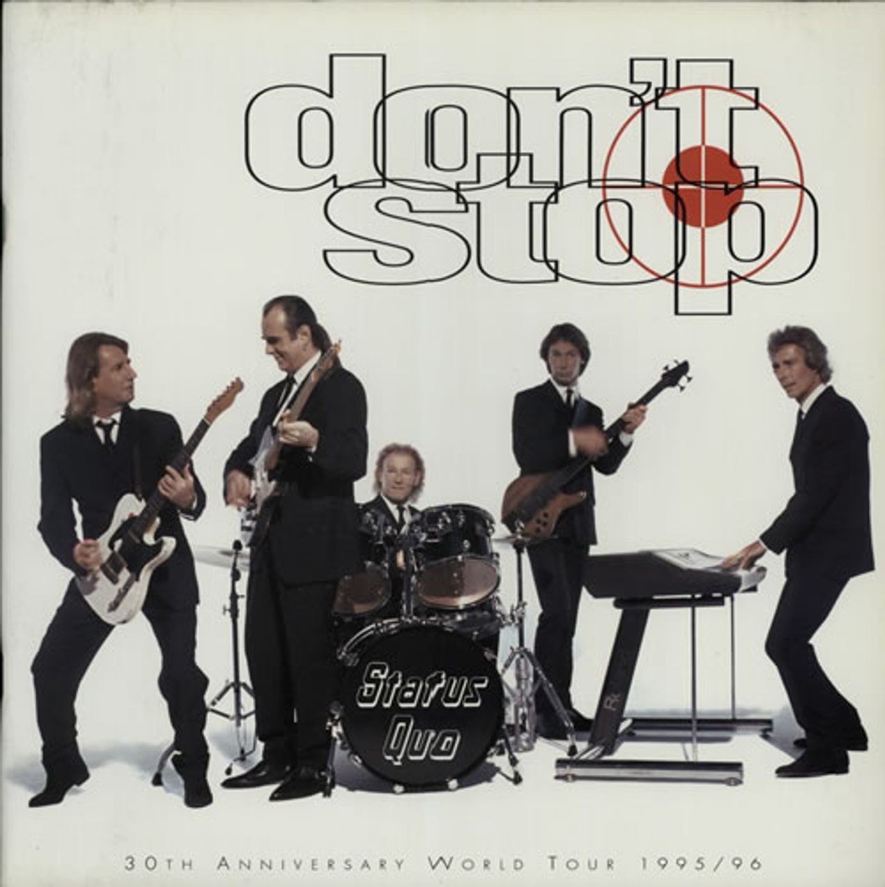 Status Quo Don't Stop UK tour programme TOUR PROGRAMME
