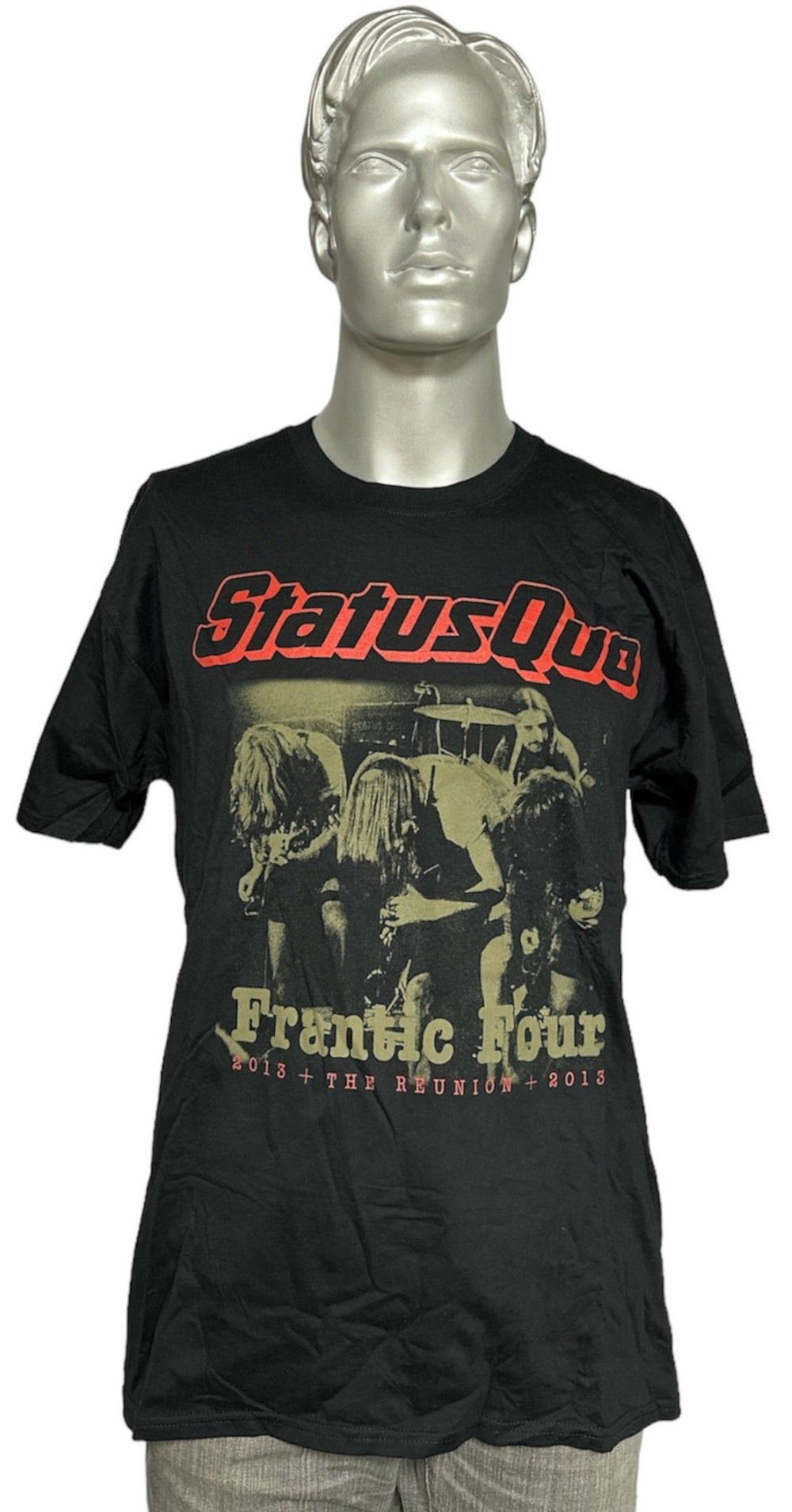 Status Quo Frantic Four 2013 The Reunion UK t-shirt T-SHIRT