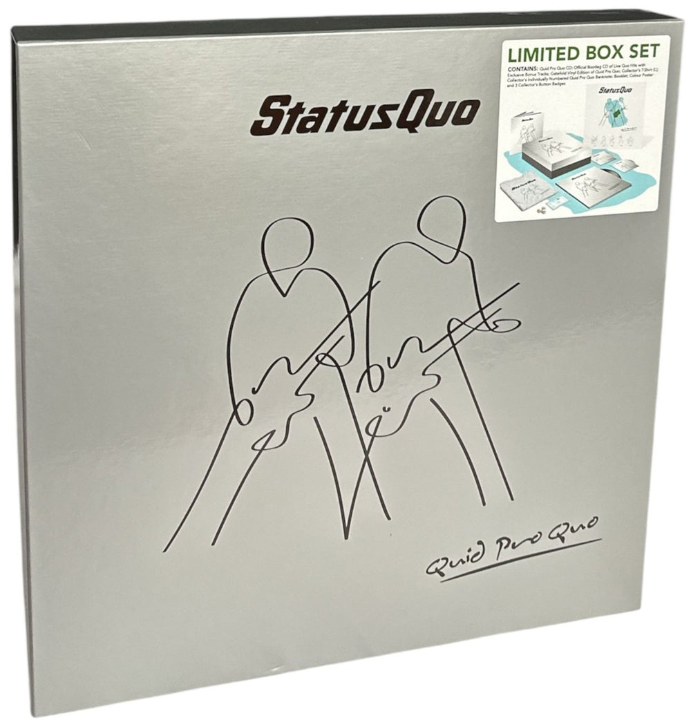 Status Quo Quid Pro Quo UK Vinyl Box Set QUOBS001