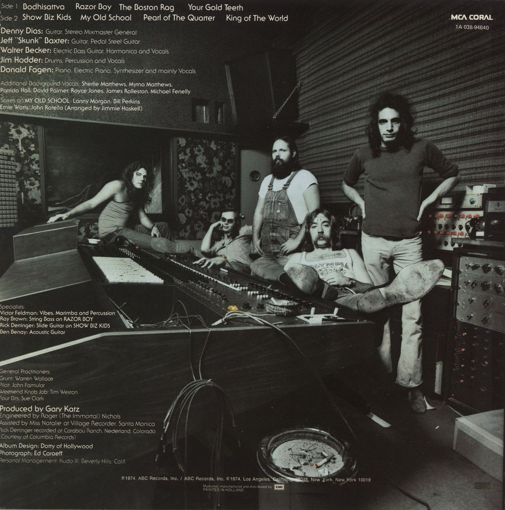 Steely Dan Countdown To Ecstasy Dutch vinyl LP album (LP record)