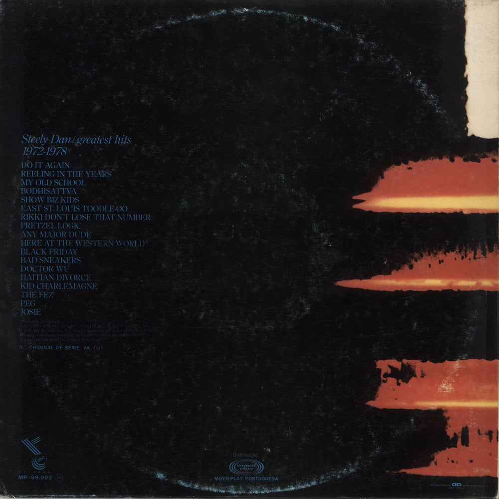 Steely Dan Greatest Hits (1972-1978) Portuguese 2-LP vinyl record set (Double LP Album)