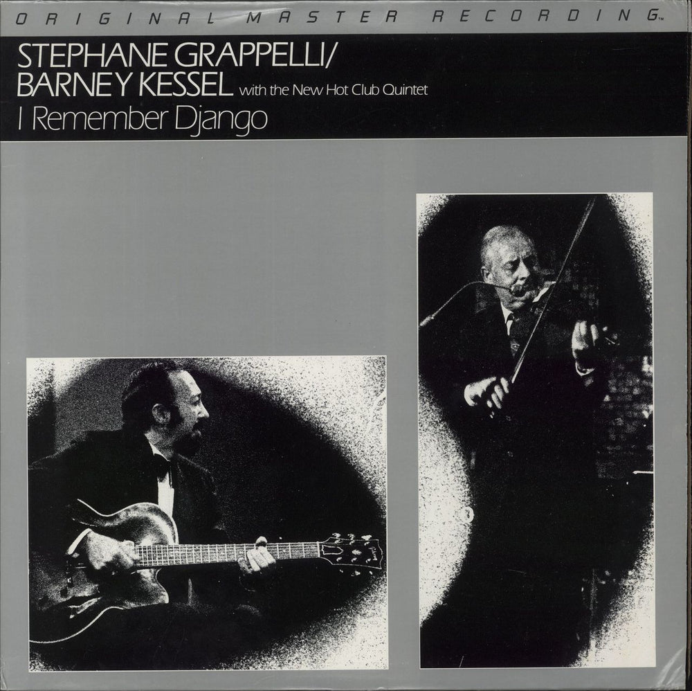 Stéphane Grappelli I Remember Django US vinyl LP album (LP record) MFSL1-111