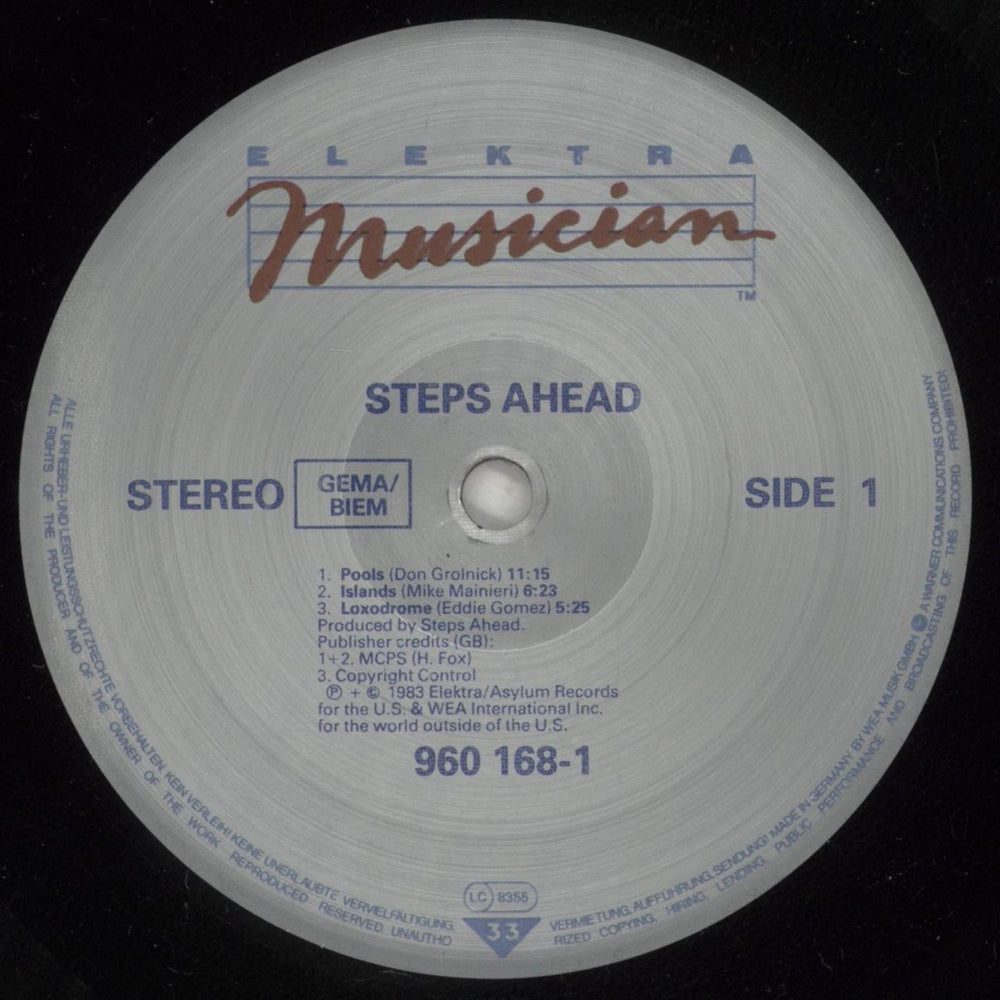 Steps Ahead Steps Ahead German vinyl LP album (LP record) 5SALPST879146