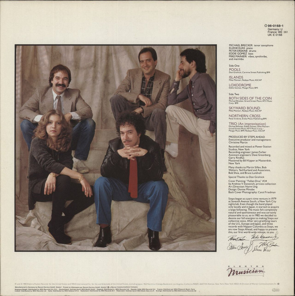 Steps Ahead Steps Ahead German vinyl LP album (LP record)