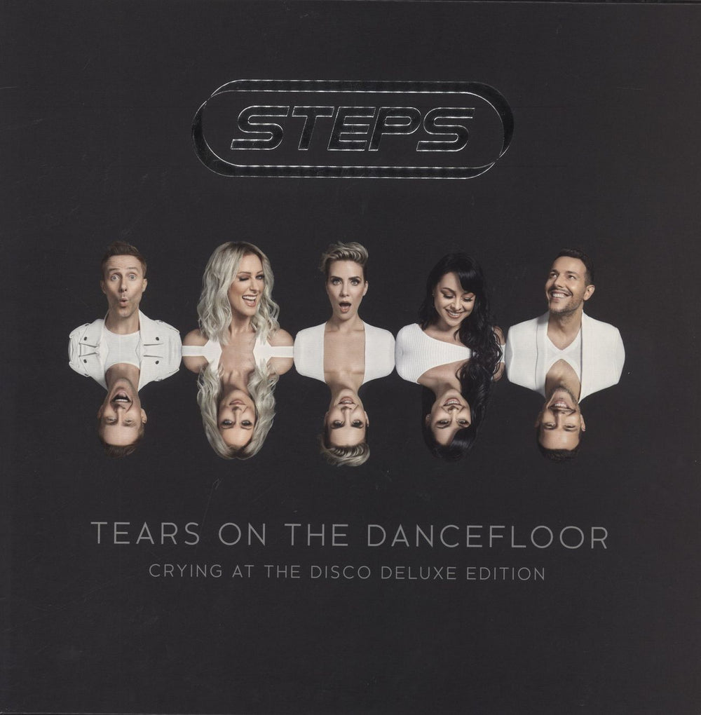 Steps Tears On The Dancefloor (Crying At The Disco Edition) - Glitter & Gold Vinyl UK 2-LP vinyl record set (Double LP Album) STEPSLP01X