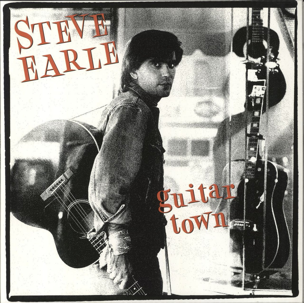 Steve Earle Guitar Town - 180 Gram Vinyl UK vinyl LP album (LP record) 00602547704870