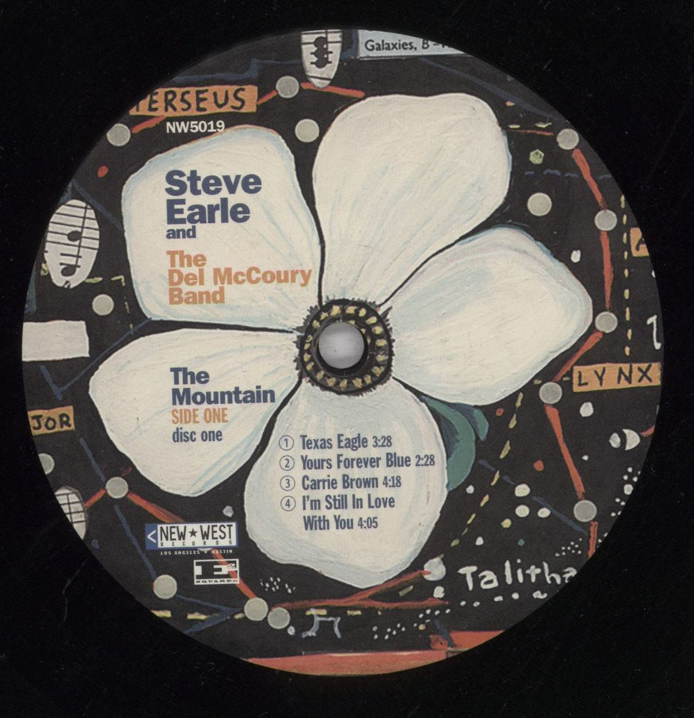 Steve Earle The Mountain UK 2-LP vinyl record set (Double LP Album) EAL2LTH843164