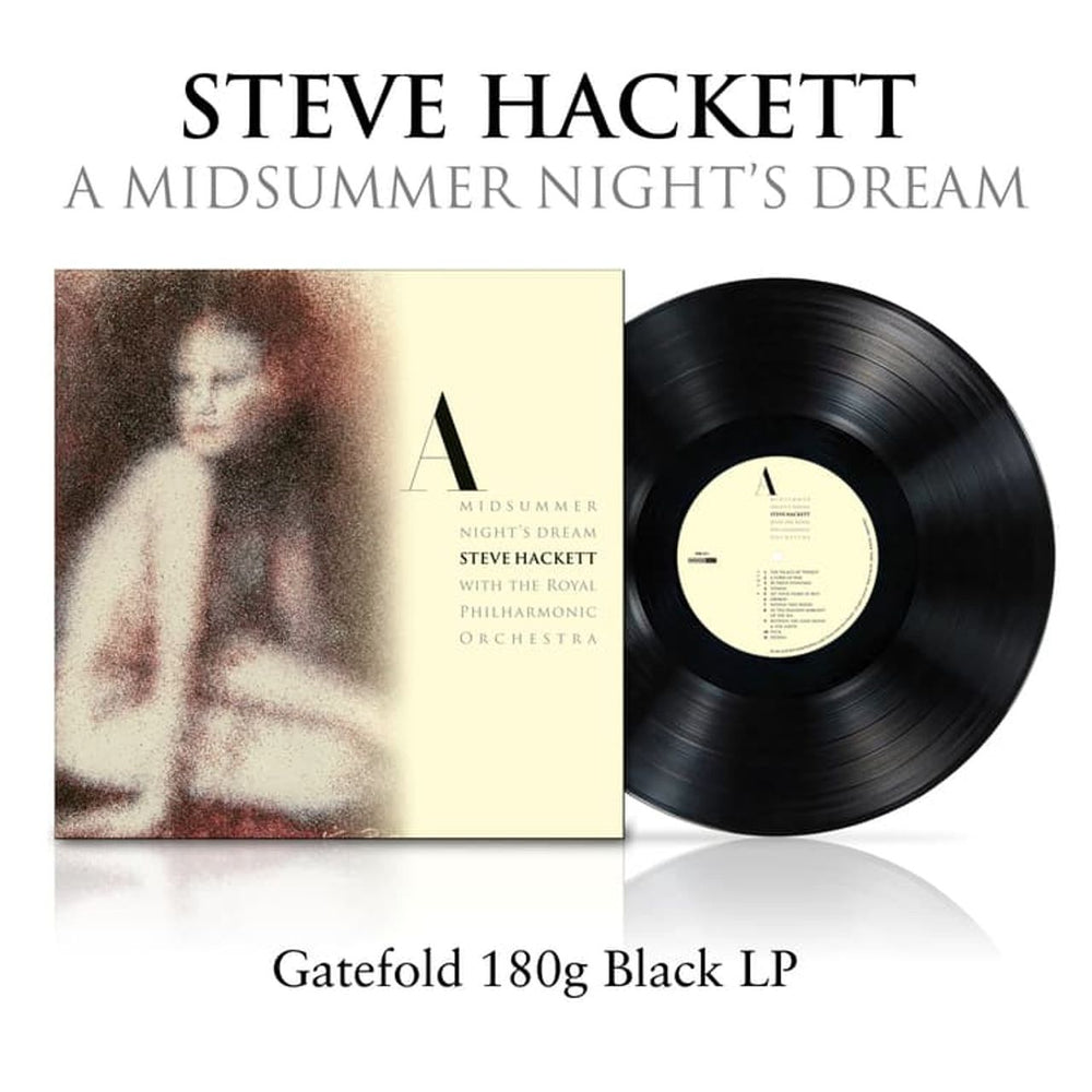 Steve Hackett A Midsummer Night’s Dream - 180 Gram Vinyl - Sealed UK vinyl LP album (LP record) 19802970821