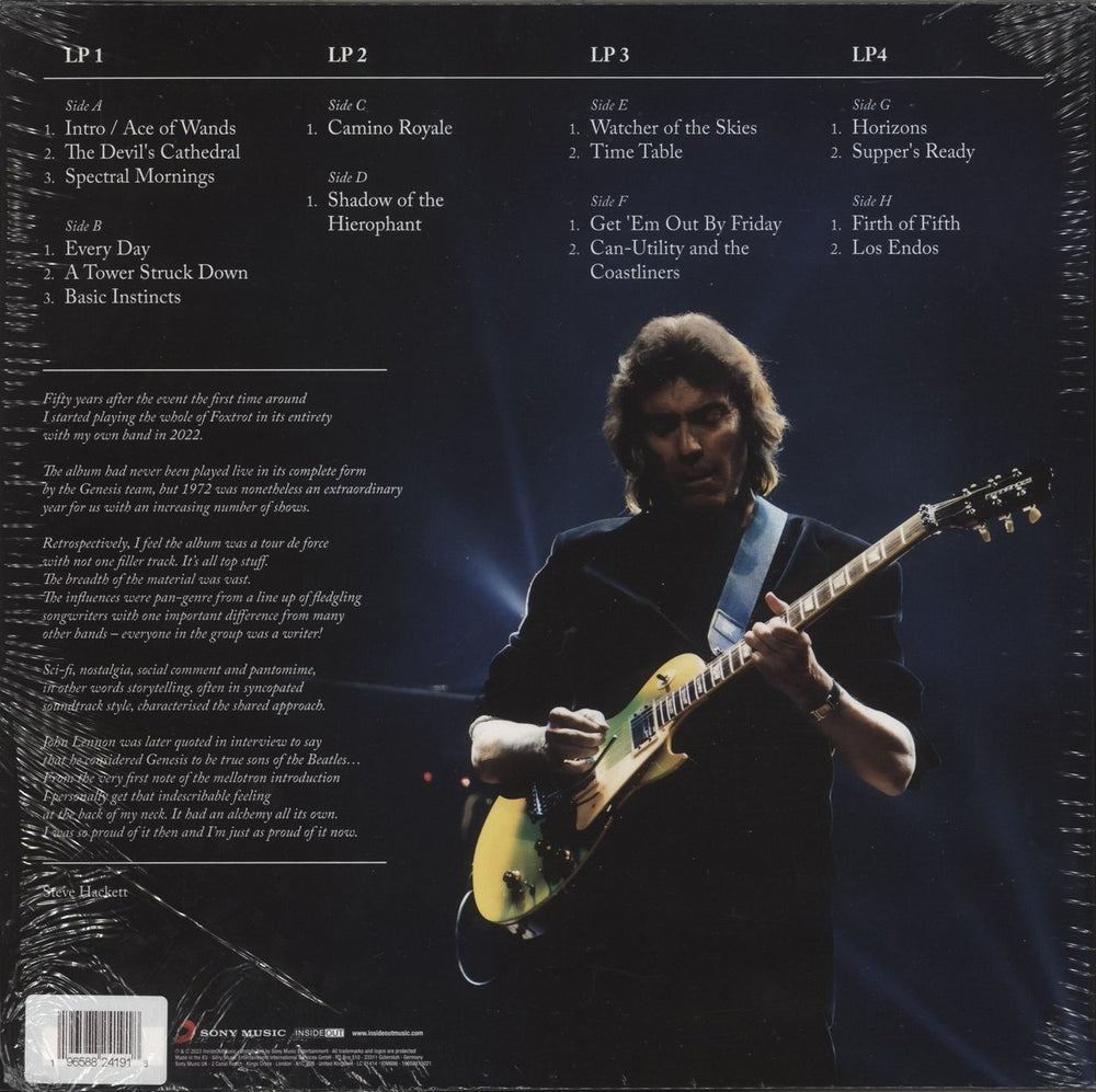 Steve Hackett Foxtrot At Fifty + Hackett Highlights: Live In