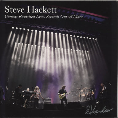 Steve Hackett Genesis Revisited Live: Seconds Out & More - 180 Gram Purple Vinyl + CD + Autographed UK 4-LP vinyl album record set IOM603