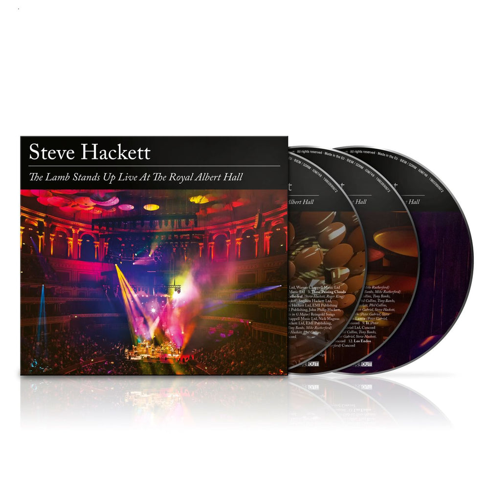 Steve Hackett The Lamb Stands Up Live At The Royal Albert Hall - 2CD+Blu-Ray - Sealed UK 2 CD album set (Double CD) 198028906722