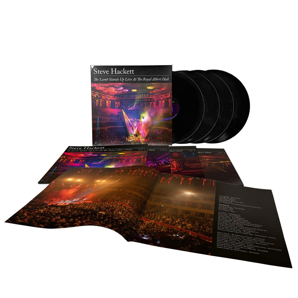 Steve Hackett The Lamb Stands Up Live At The Royal Albert Hall - 4-LP Box Set - Sealed UK 4-LP vinyl album record set 198028906814