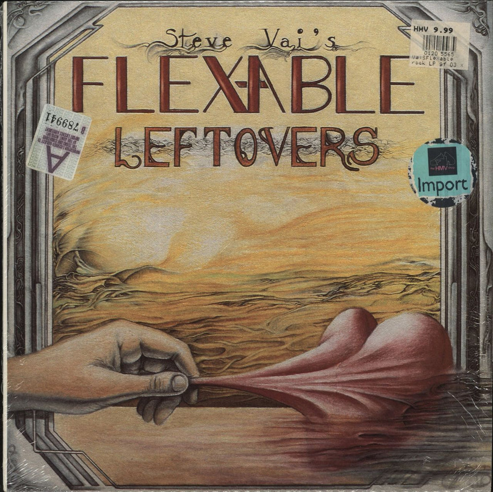 Steve Vai Flex-able Leftovers US 10" vinyl single (10 inch record) IM777