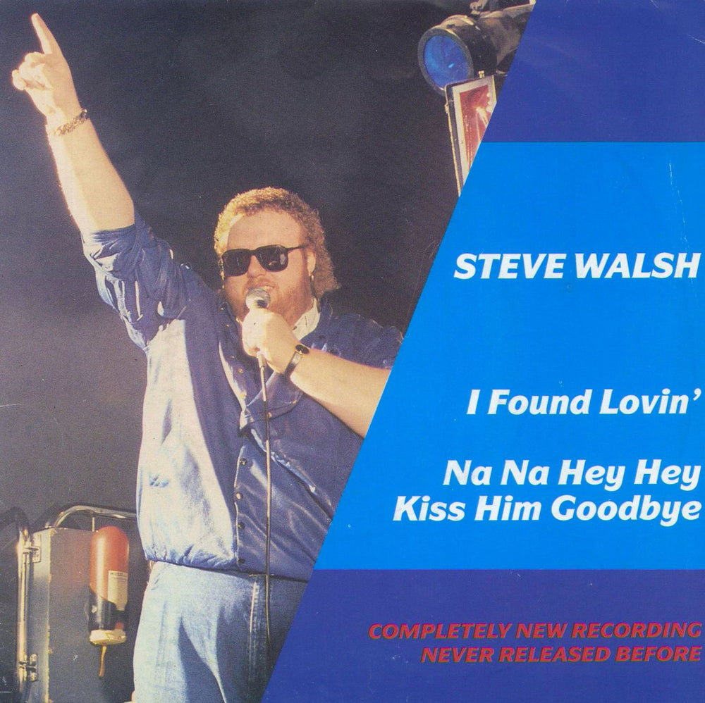 Steve Walsh I Found Lovin' UK 7" vinyl single (7 inch record / 45) A1299