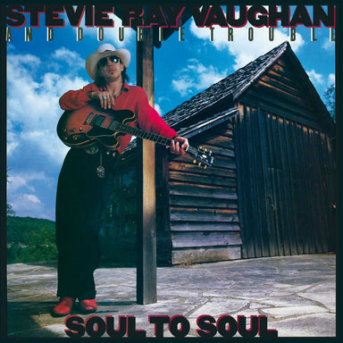Stevie Ray Vaughan Soul To Soul - Red Vinyl 180 Gram UK vinyl LP album (LP record) MOVLP584