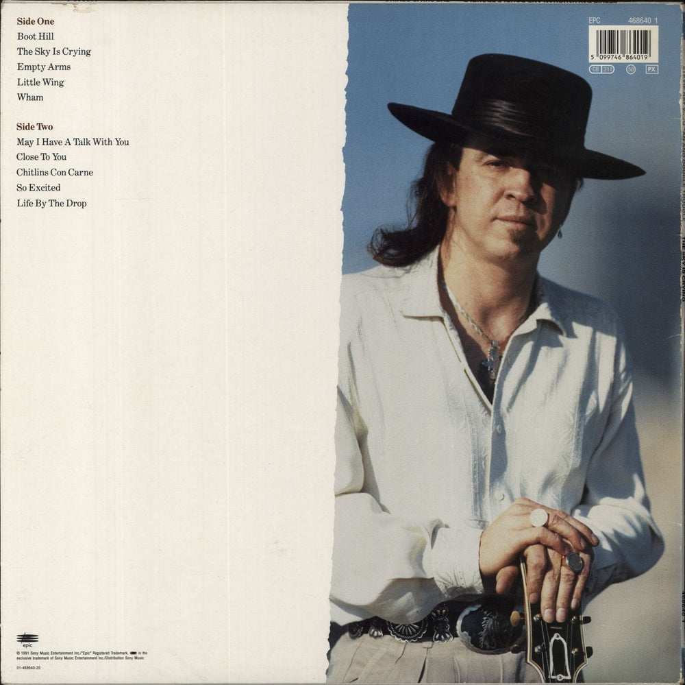 Stevie Ray Vaughan The Sky Is Crying - EX Dutch vinyl LP album (LP record) 5099746864019