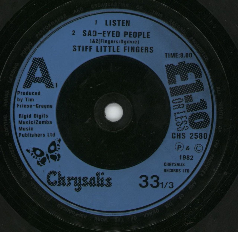 Stiff Little Fingers £1.10 Or Less UK 7" vinyl single (7 inch record / 45) SFI07OR265355