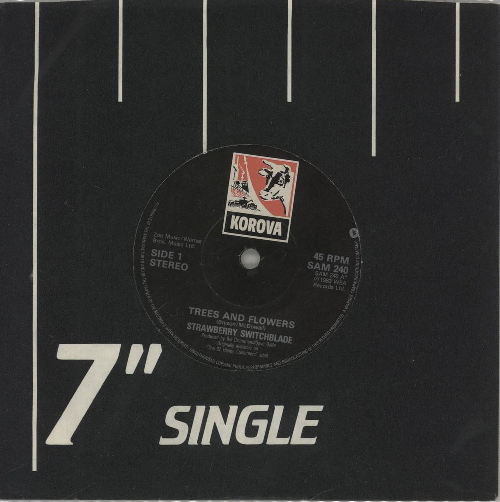 Strawberry Switchblade Strawberry Switchblade + 7" UK vinyl LP album (LP record)