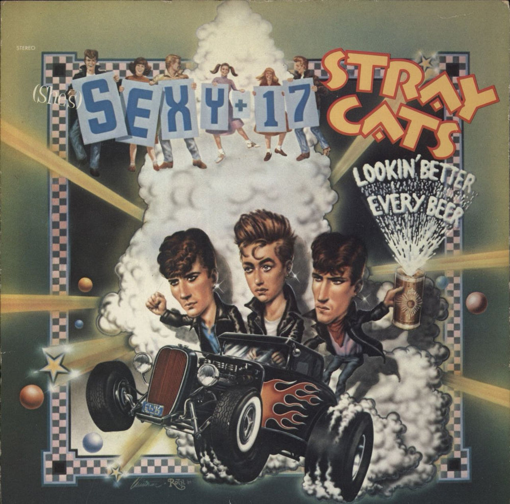 Stray Cats (She's) Sexy + 17 UK 7" vinyl single (7 inch record / 45) SCAT6