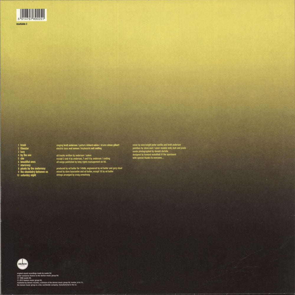 Suede Coming Up - 180gm Vinyl - EX UK vinyl LP album (LP record) 5014797890251