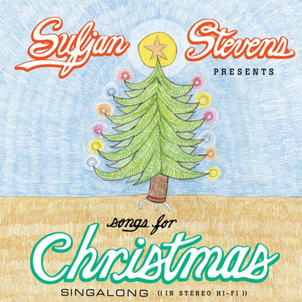 Sufjan Stevens Songs For Christmas Singalong Volumes I-V - Deluxe 5LP Box Set - Sealed US Vinyl Box Set AKR028