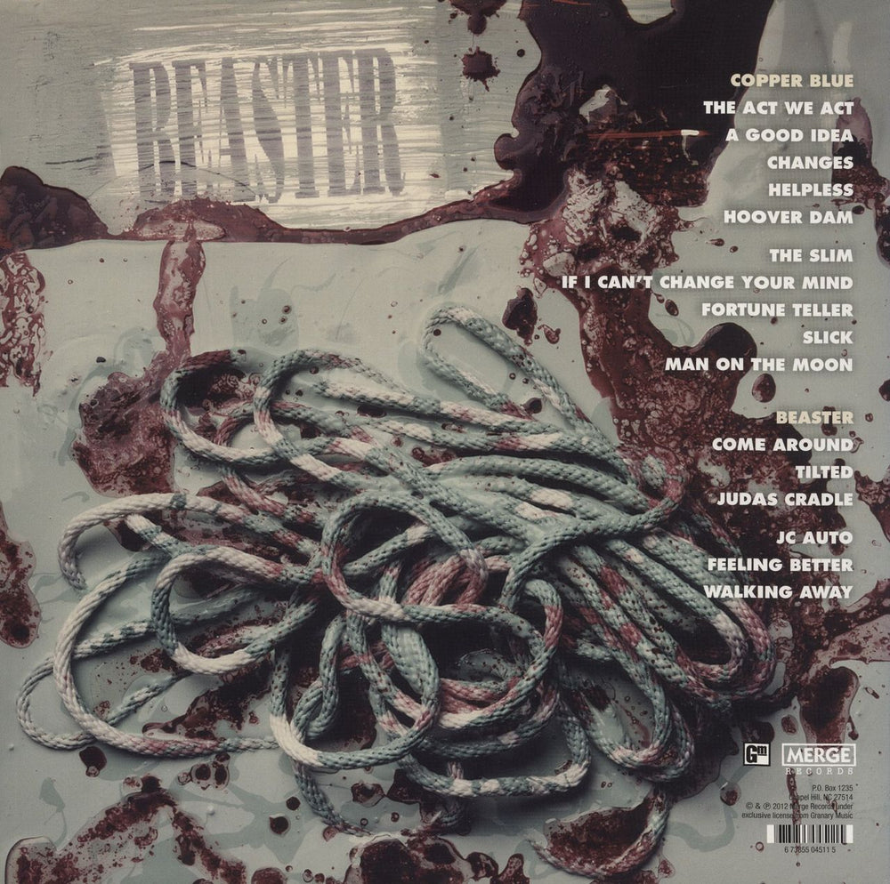 Sugar (90s) Copper Blue/Beaster UK 2-LP vinyl record set (Double LP Album) 673855045115