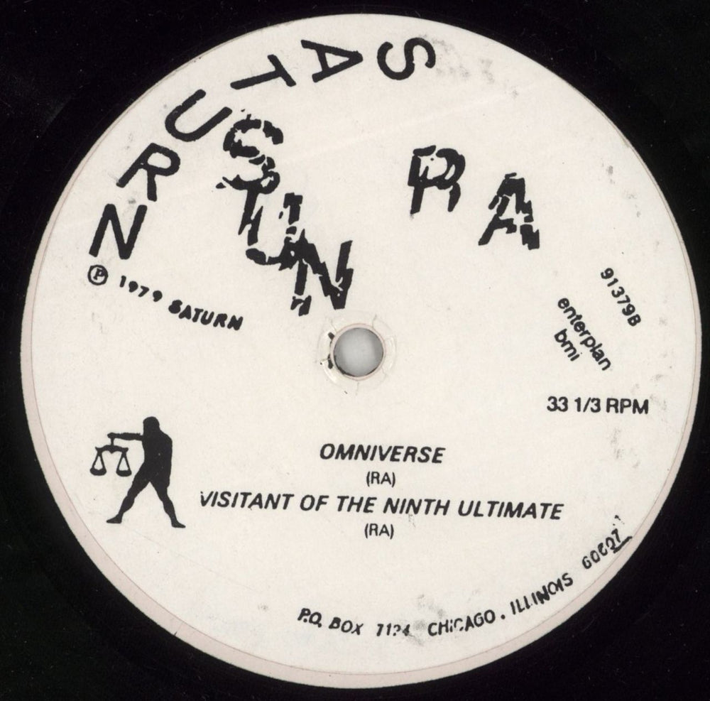 Sun Ra Omniverse US Promo vinyl LP album (LP record)