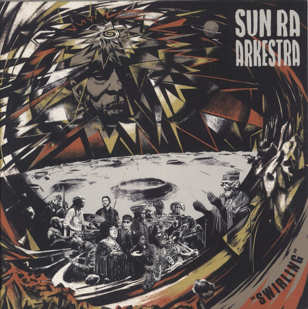 Sun Ra Swirling - Cosmic Orange Vinyl UK 2-LP vinyl set