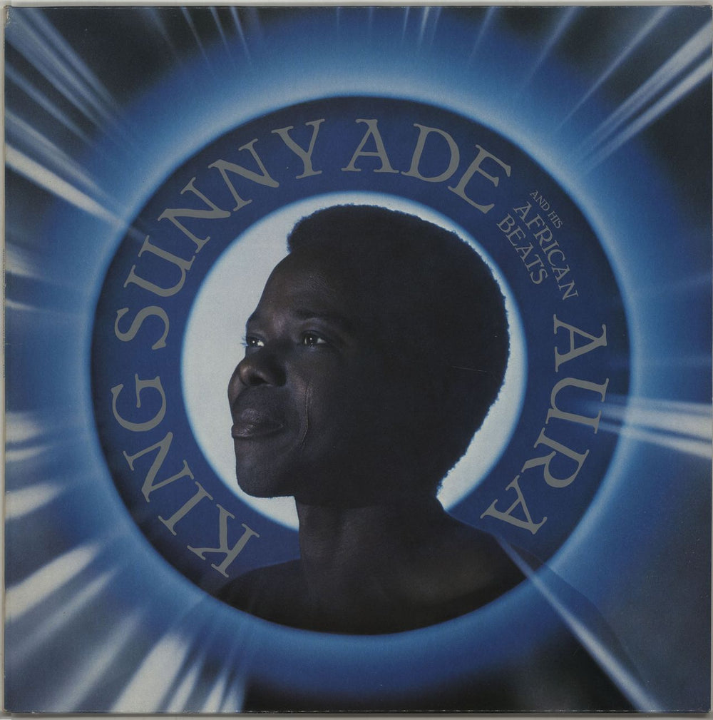 Sunny Adé Aura UK vinyl LP album (LP record) ILPS9746