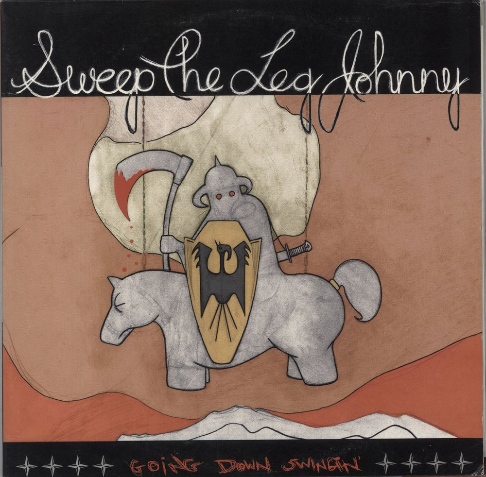 Sweep The Leg Johnny Going Down Swingin' UK 2-LP vinyl record set (Double LP Album) 18593-1