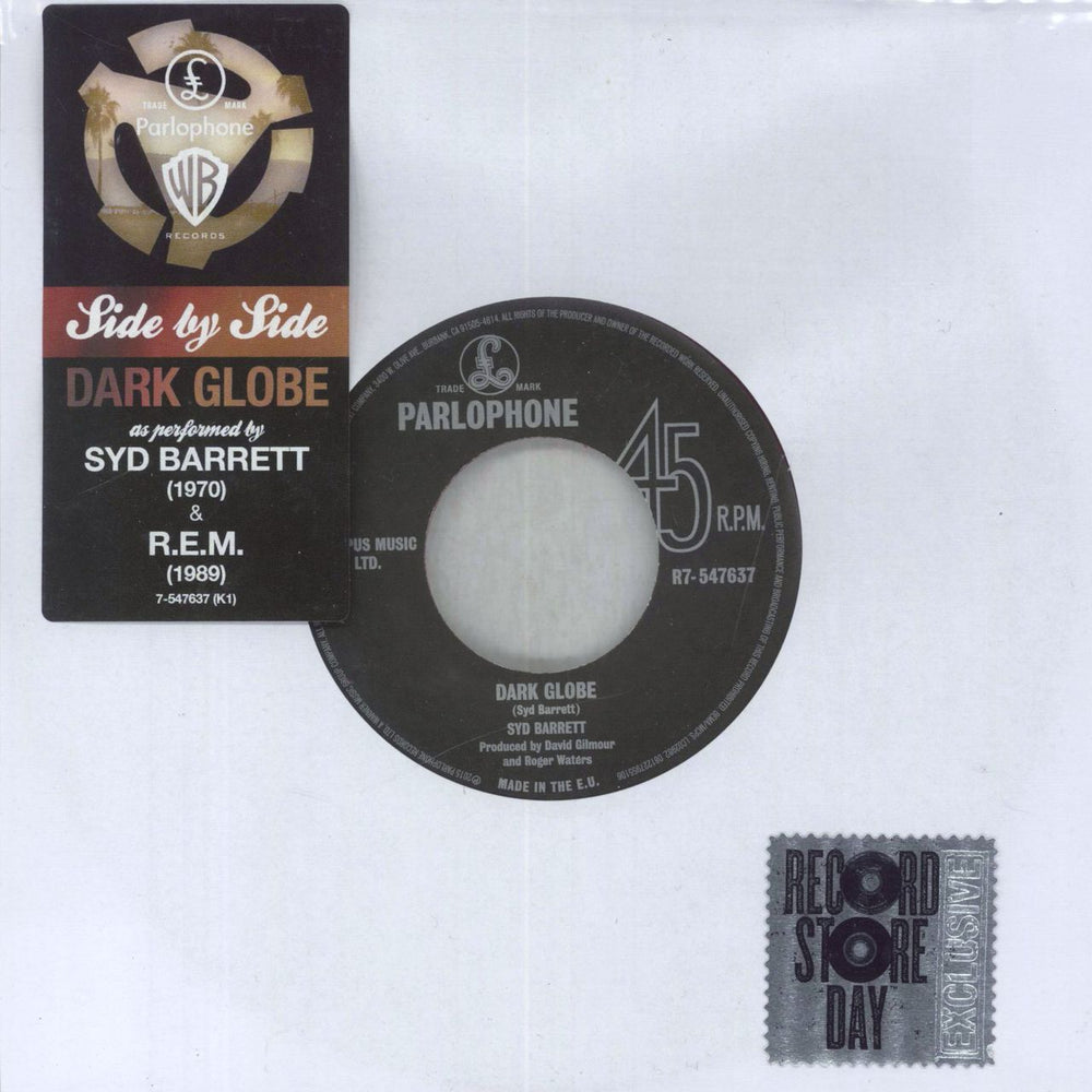 Syd Barrett Dark Globe - Purple Vinyl UK 7" vinyl single (7 inch record / 45) 7-547637(K1)