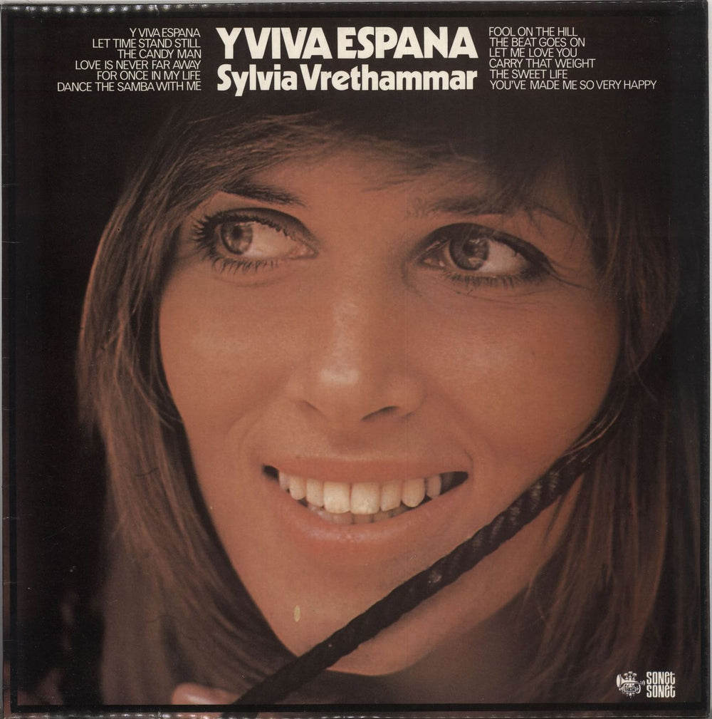 Sylvia Vrethammar Y Viva Espana UK vinyl LP album (LP record) SNTF664